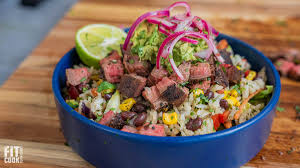 Chipotle Marinated Steak Burrito Bowl